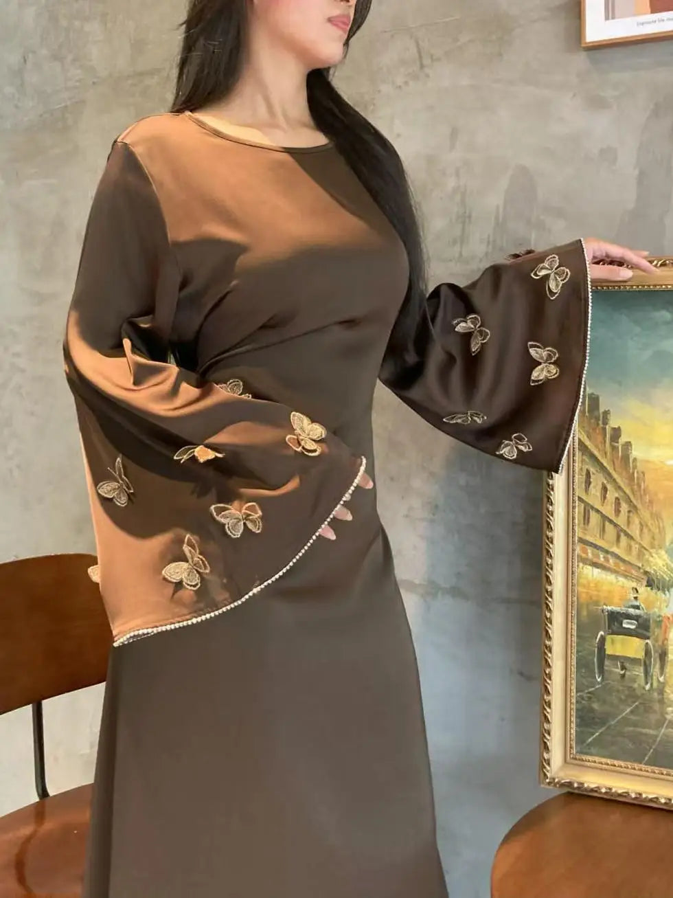 Amalina Dress – Long Butterfly Dress
