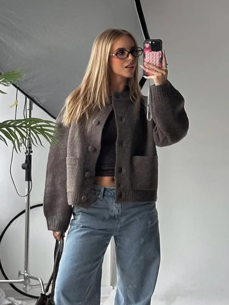 Noraye Cardigan – A Winter Classic in Silken Thread