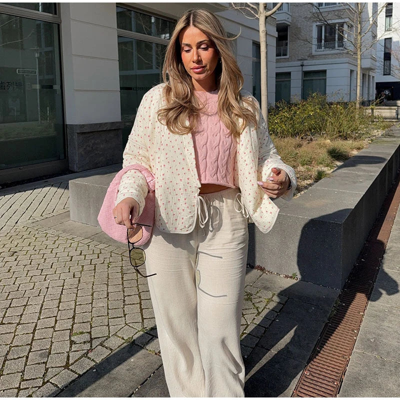 Marivelle Floral Cotton Jacket