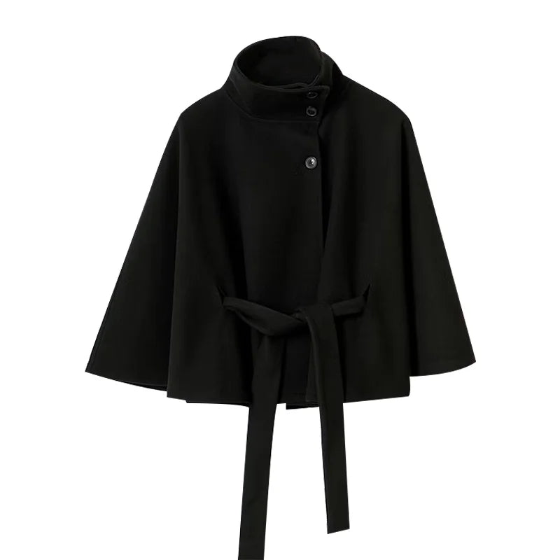 Sabine 1975 Classic Wool Blend Cape