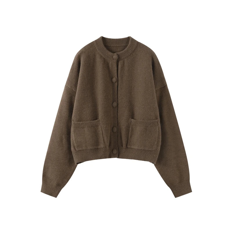 Noraye Cardigan – A Winter Classic in Silken Thread