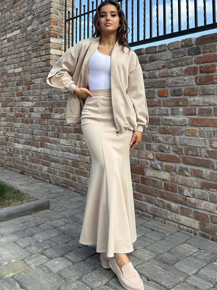 Adrienne Jacket + Skirt Co-Ord