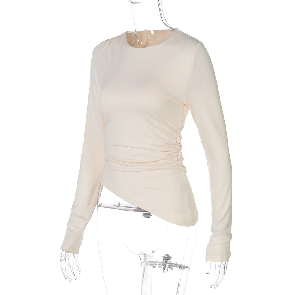 The Isolde Asymmetric Slim Top
