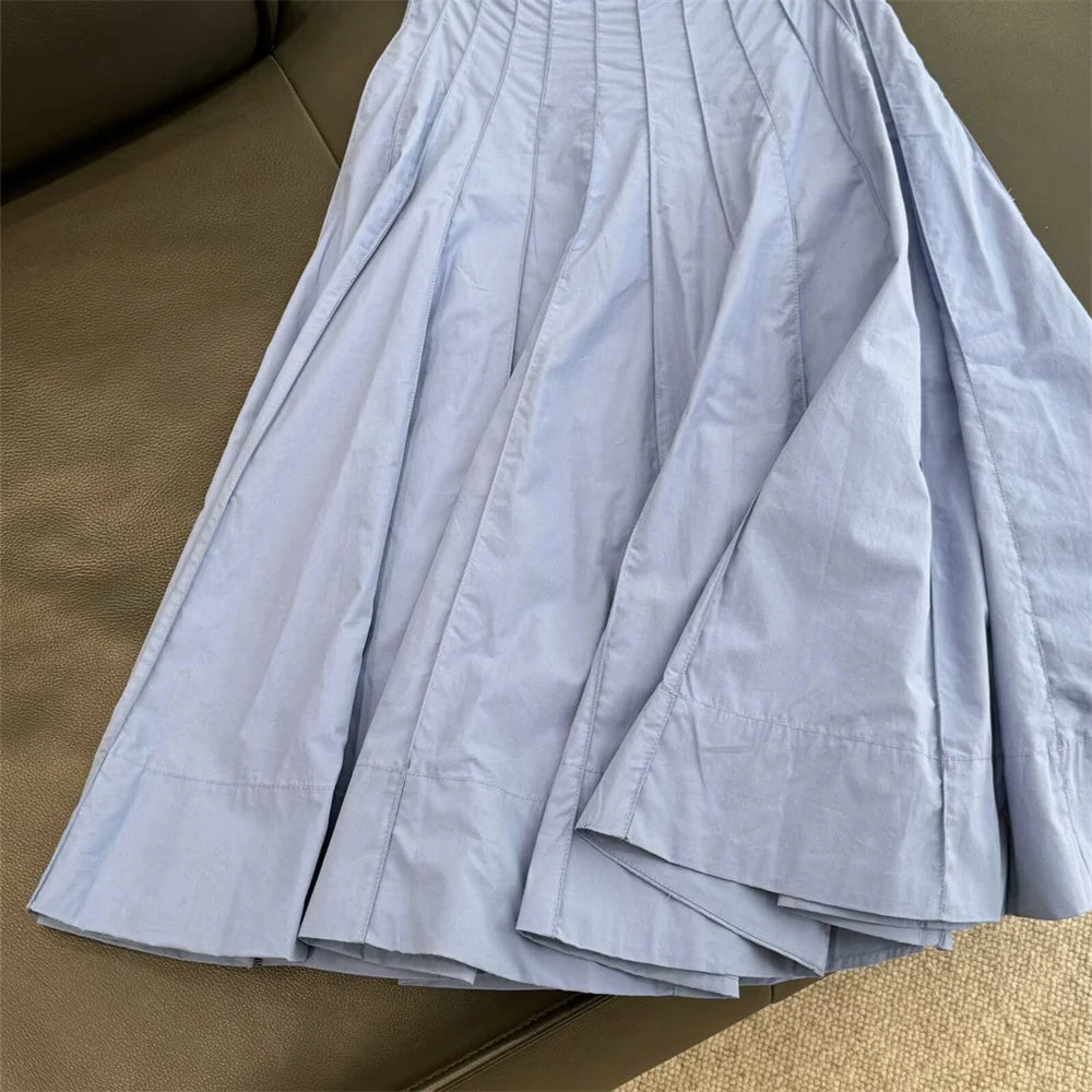 The Elara Swing Midi Skirt