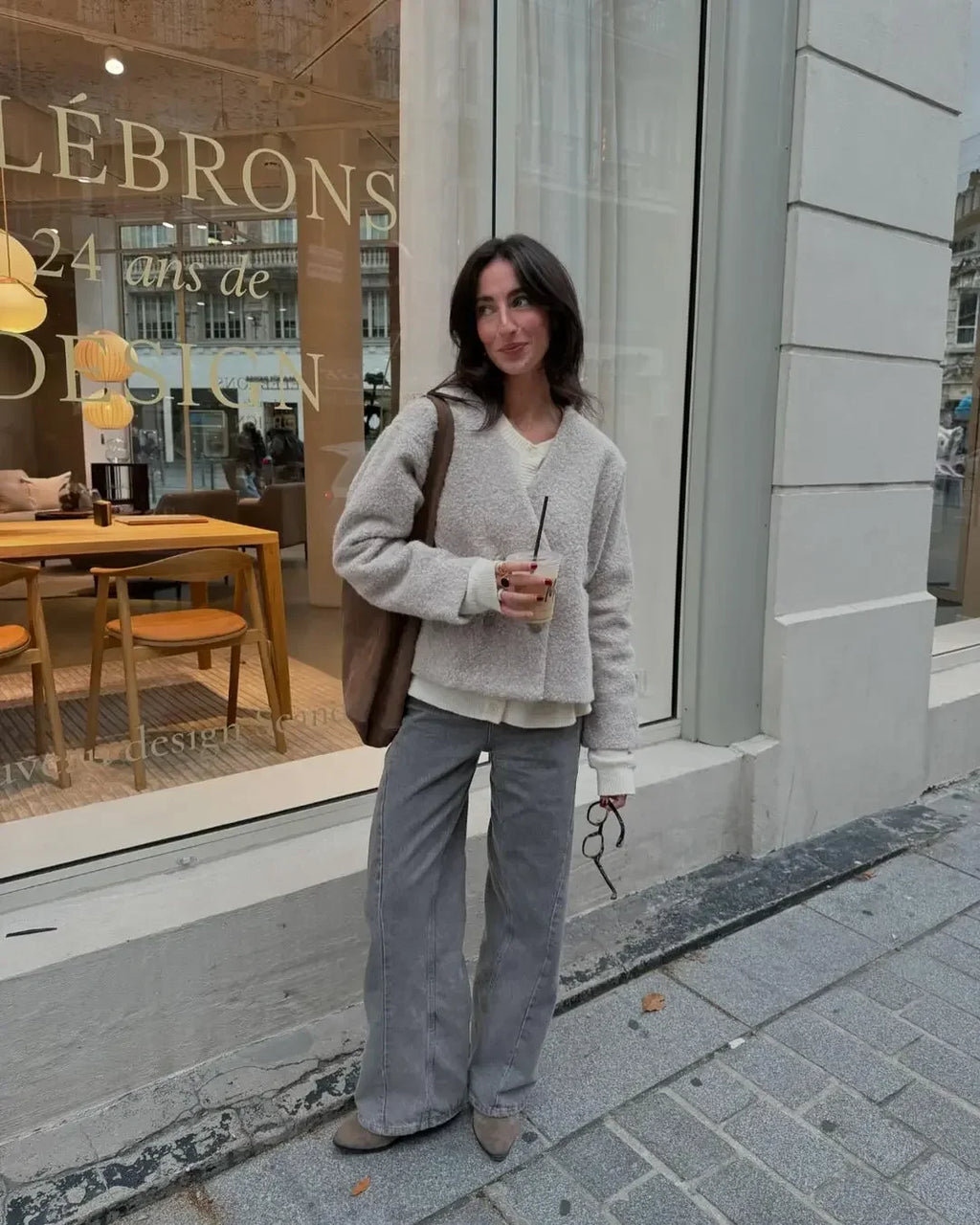 The Bianca Jacket- Double Breasted Wool Coat