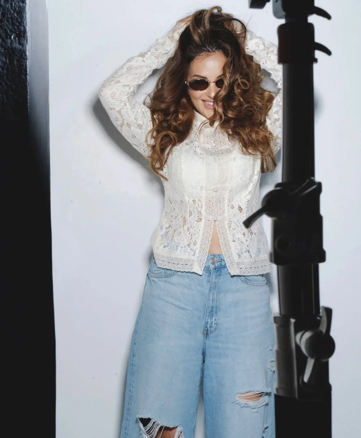 Ophelia Vintage Lace Shrug