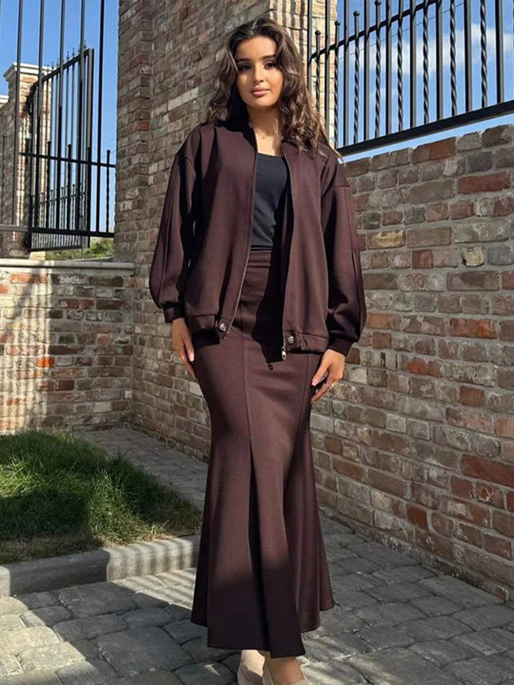 Adrienne Jacket + Skirt Co-Ord