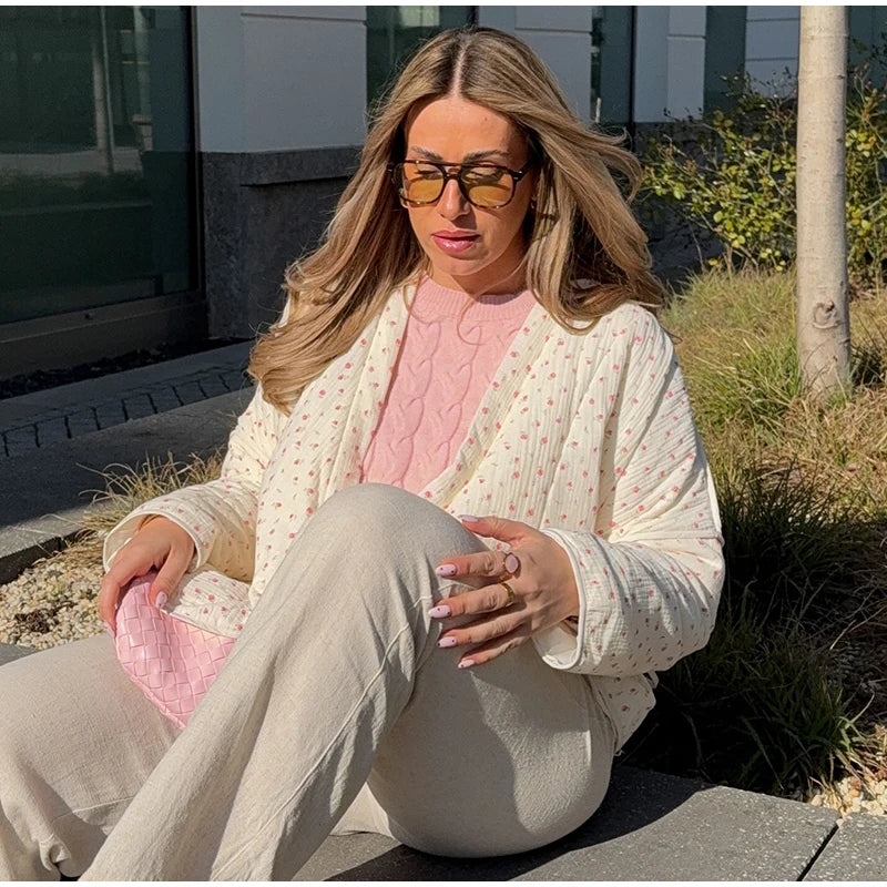 Marivelle Floral Cotton Jacket