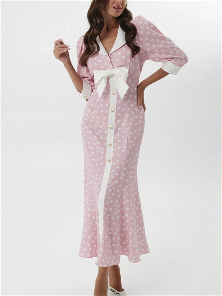 Polyanna — Bow-Front Clover Midi