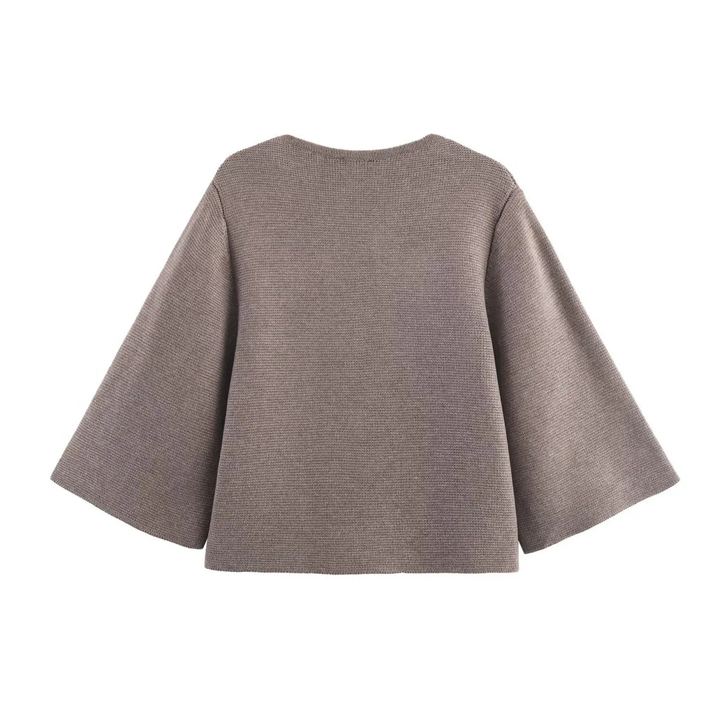 Tailored Knit Button-Down with Polished Silhouette