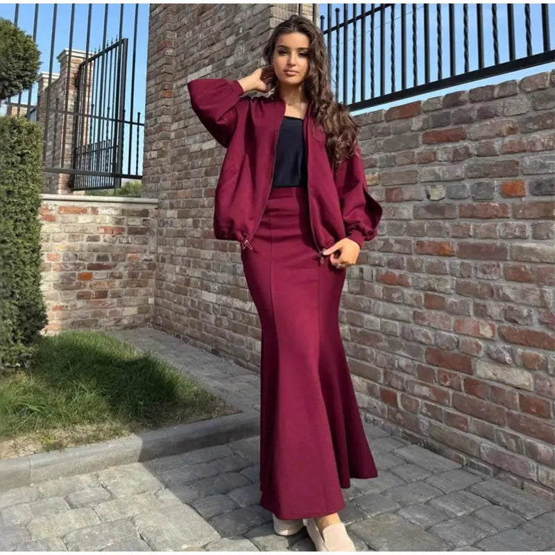 Adrienne Jacket + Skirt Co-Ord