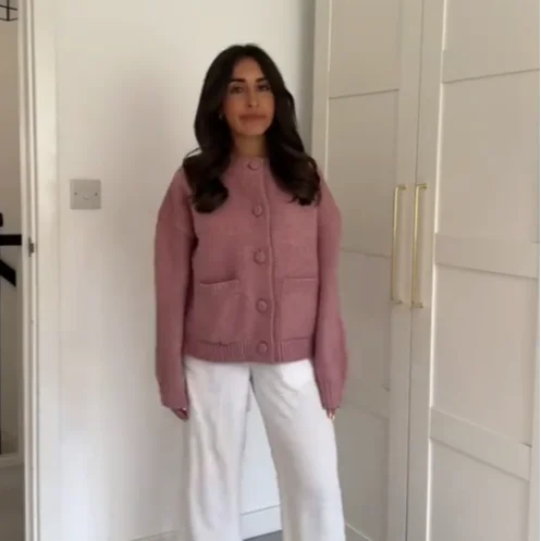 Noraye Cardigan – A Winter Classic in Silken Thread