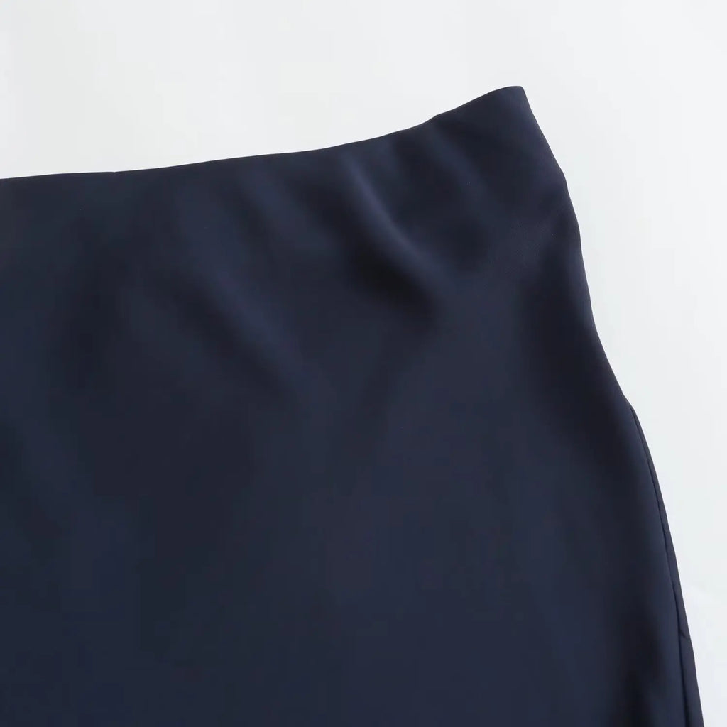 The Marcelline European Satin Midi