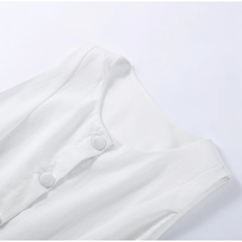 Marivelle Lace-Up Resort Dress