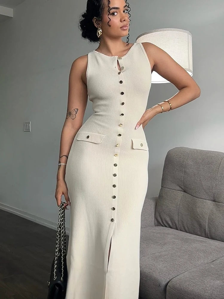 Amélie Office Knit Dress