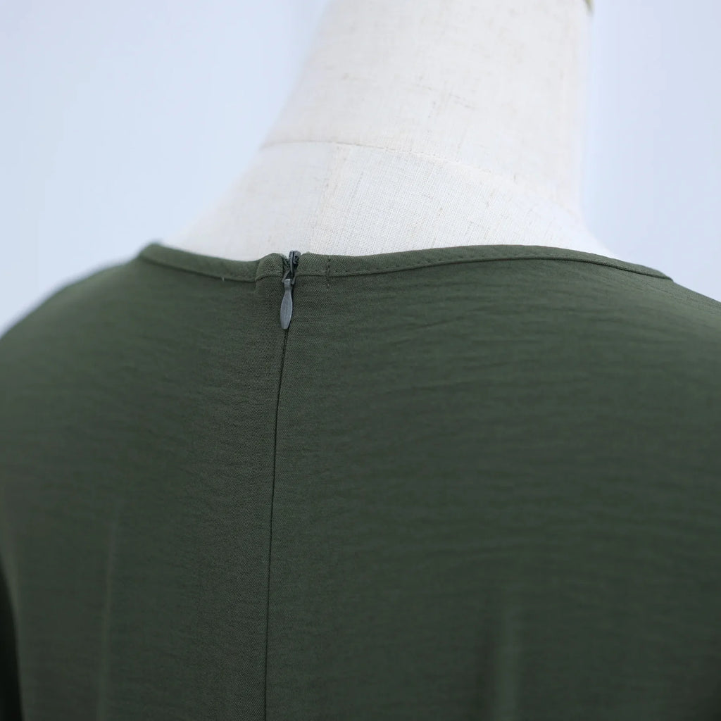 Arabic-Inspired Flow Robe with Draped Silhouette