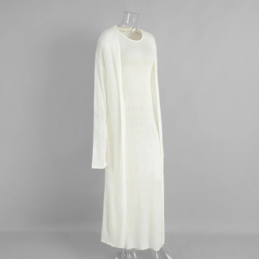 Dreamy Two-Piece Cardigan & Dress