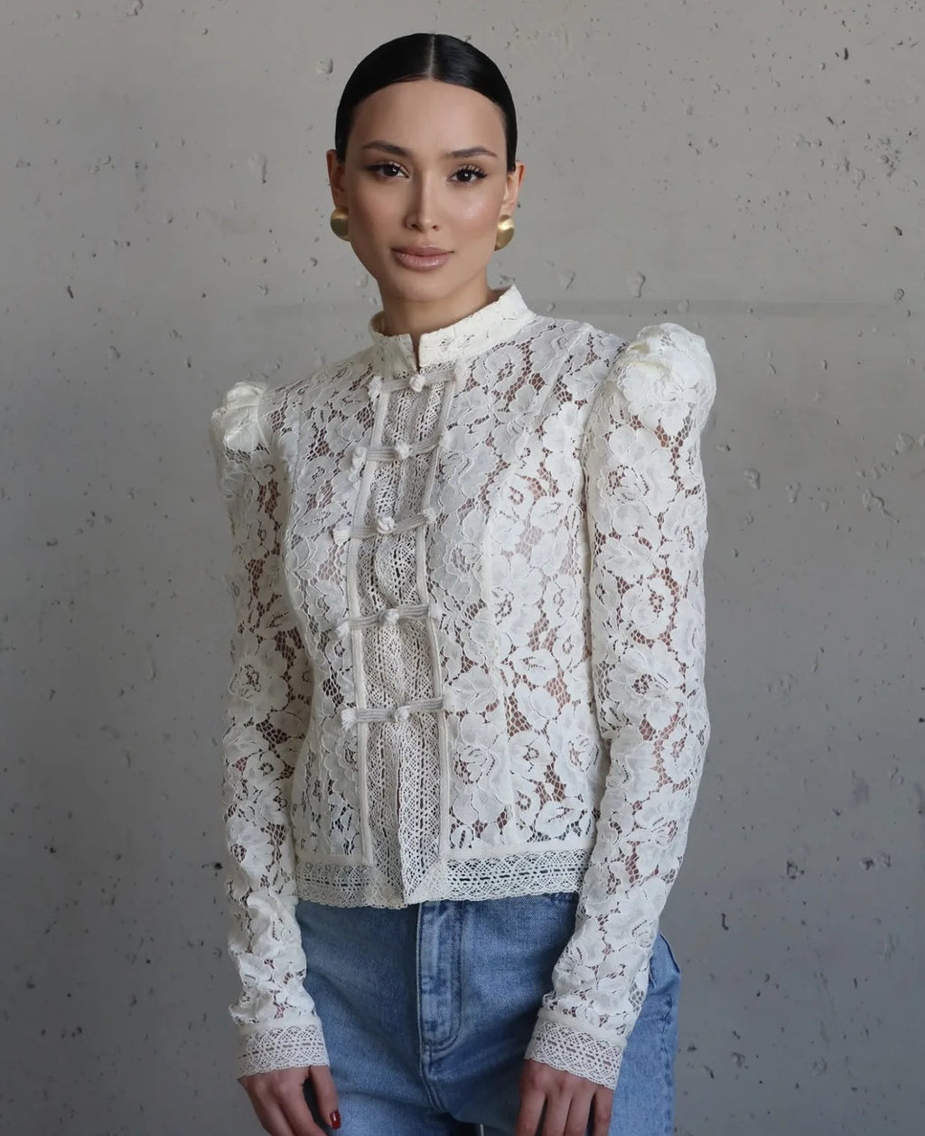 Ophelia Vintage Lace Shrug